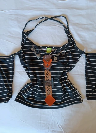 Top y2k grunge 90's asymetric/made in Italy 🇮🇹, marca: Vintage Dressing, estado: Muy bueno, tamaño: L / 40 / 12, 8,00 €, 9,10 € Protección al comprador incluida