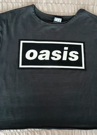 OASIS amplified cropped band t shirt 100% cotton, brand: Amplified, condition: Very good, size: XL / 14, £9.00, £10.15 includes Buyer Protection