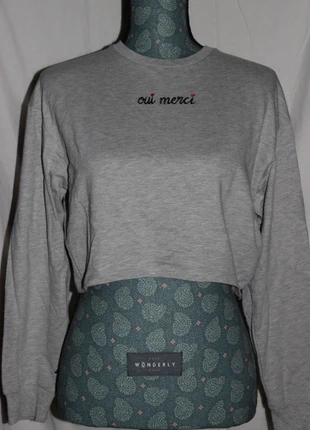 Jolie sweat gris H&M, brand: H&M, condition: Very good, size: S / 36 / 8, €8.99, €10.14 includes Buyer Protection