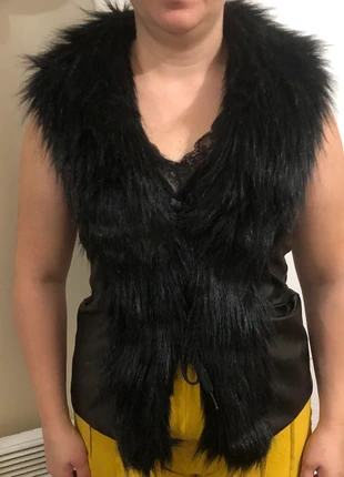 Veste sans manches en cuir, marque: Lanshifei, état: Neuf sans étiquette, taille: S / 36 / 8, 9,00 €, 10,15 € Protection acheteurs incluse