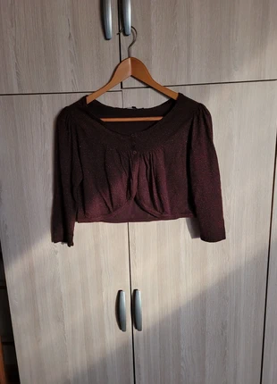 Gilet court pailleté, marca: Mystic, estado: Muito bom, tamanho: L / 40 / 12, €2.00, €2.80 inclui Proteção do Comprador