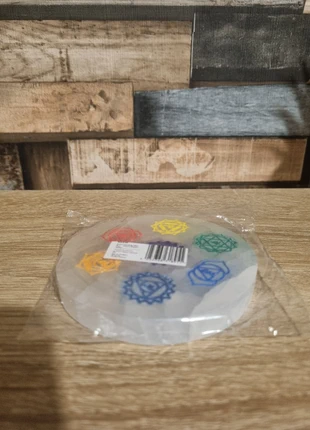8cm Selenite Chakra Charging Plate Crystal Energy Cleanse Stone Altar Spiritual Decor, brand: Ancient Wisdom, condition: New with tags, £11.50, £12.78 includes Buyer Protection