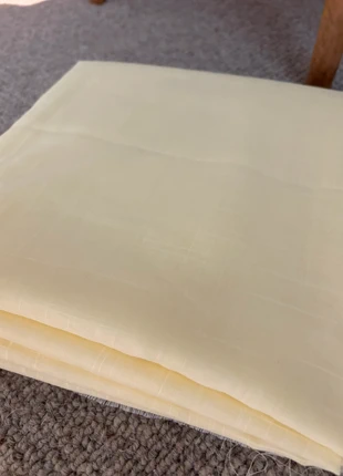 4m88cm long x 113cm wide sheer yellow fabric, brand: FABRIC, condition: New without tags, £8.00, £9.10 includes Buyer Protection