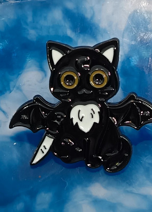 Pins chat chauve-souris couteau goth rock punk witch alt y2k wicca pastel kawaii, marque: Witch, état: Très bon état, 3,00 €, 3,85 € Protection acheteurs (Pro) incluse