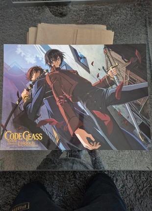 Code Geass Poster Plastifié "Lelouch & Suzaku" 52x38 cm Abystyle 2006 NEUF !, marca: ABYStyle, estado: Novo sem etiquetas, €12.99, €14.34 inclui Proteção do Comprador Pro