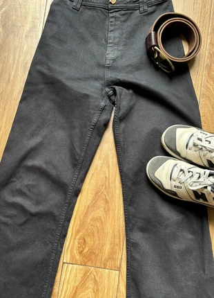 Jeans neri a vita alta stile Vintage wide leg, marca: Stradivarius, estado: Muito bom, tamanho: XS / 34 / 6, €5.00, €5.95 inclui Proteção do Comprador