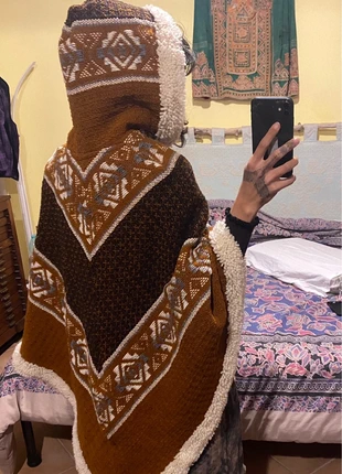 Peruvian Poncho donna artigianale lana di alpaca unisex, marke: Lavorazione Artigiana, zustand: Neu, größe: M / 38 / 10, 75,00 €, 79,45 € inklusive Vinted-Käuferschutz