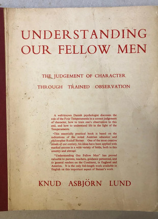Understanding Our Fellow Men by Knud Asbjörn Lund, estado: Bueno, 25,00 €, 26,95 € Protección al comprador incluida