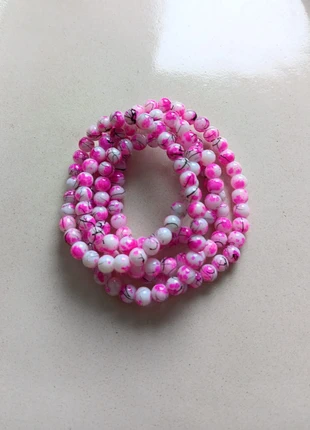 Perles rondes en verre tricolores 6 mm - PROS2-5, staat: Nieuw met prijskaartje, € 1,50, € 2,28 inclusief Kopersbescherming Pro