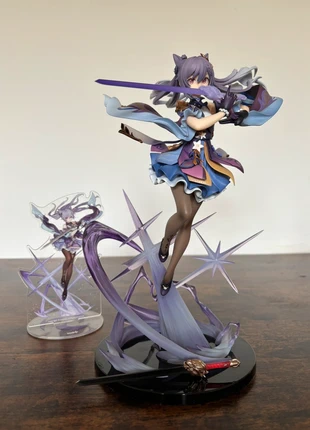 Genshin Impact Keqing percing thunderbolt, brand: miHoYo, condition: New without tags, size: Preemie, up to 44cm, €180.00, €189.70 includes Buyer Protection