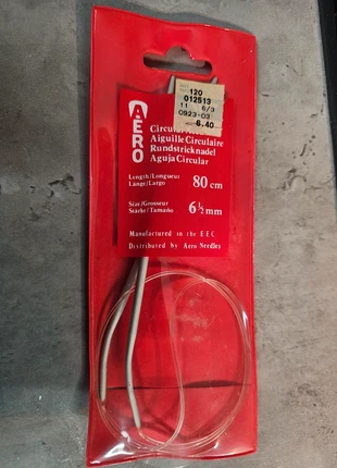 Rondbrei naald size 6.5 mm, merk: Aero, staat: Heel goed, € 2,50, € 3,33 inclusief Kopersbescherming