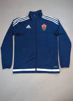 Veste Adidas Climacool | Owensboro Soccer Club | Bleu marine bandes blanches | Taille S Homme, marke: adidas, zustand: Gut, größe: S, 16,00 €, 17,50 € beinhaltet Vinted-Käuferschutz Pro