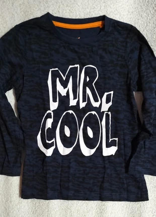 Camiseta azul marino de manga larga, marca: Lupilu, estado: Muy bueno, tamaño: 4 años / 104 cm, 3,00 €, 3,85 € Protección al comprador incluida