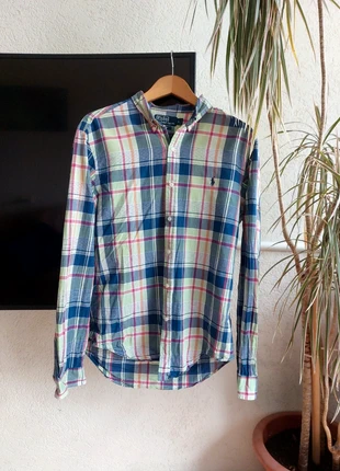 Vintage 80s Ralph Lauren Multicolor button down shirt, brand: Polo Ralph Lauren, condizioni: Ottime, taglia: L, €15.00, €16.45 include la Protezione acquisti