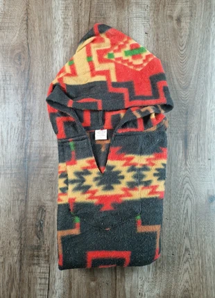 Sweat à capuche El Paso Saddleblanket motifs aztèques rouge jaune noir taille L, brand: Vintage Dressing, condition: Very good, size: L, €29.90, €32.10 includes Buyer Protection Pro