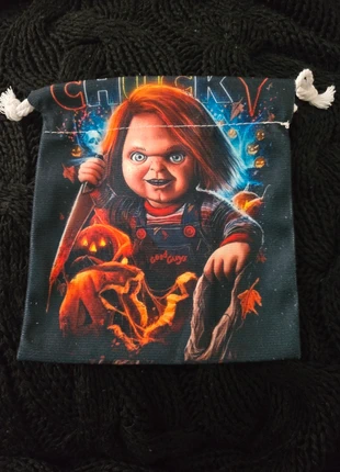Chucky Small Drawstring Bag #Horror #Stockingfiller #Movie #Doll, brand: horror, condition: New without tags, £3.00, £3.85 includes Buyer Protection Pro