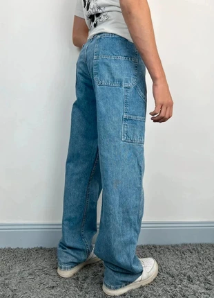 Pantalon en Jeans pour Homme W36 L34 Carpenter Dungaree Work Denim Wide LargeAA1012, marke: Vintage Dressing, zustand: Sehr gut, größe: W36 | DE 52, 19,90 €, 21,60 € inklusive Vinted-Käuferschutz