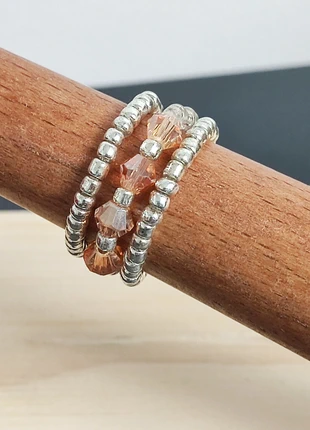 Bagues perles minimalistes, 3 bagues, marke: Bague perle, zustand: Neu, größe: Größenverstellbar, 4,50 €, 5,43 € inklusive Vinted-Käuferschutz