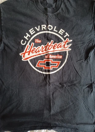 T-shirt met opdruk Chevrolet, staat: Goed, maat: XL, € 10,00, € 11,20 inclusief Kopersbescherming
