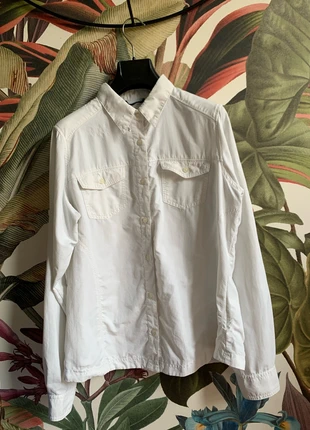 Chemise blanche Columbia Omnishade, marca: Columbia, estado: Satisfactorio, tamaño: M / 38 / 10, 3,00 €, 3,85 € Protección al comprador incluida