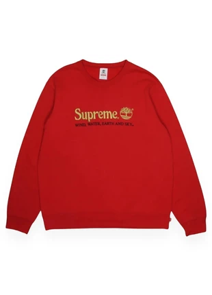 Supreme x Timberland Sweatshirt Crewneck, brand: Supreme x Timberland, condition: Very good, size: L, £110.99, £117.24 includes Buyer Protection Pro