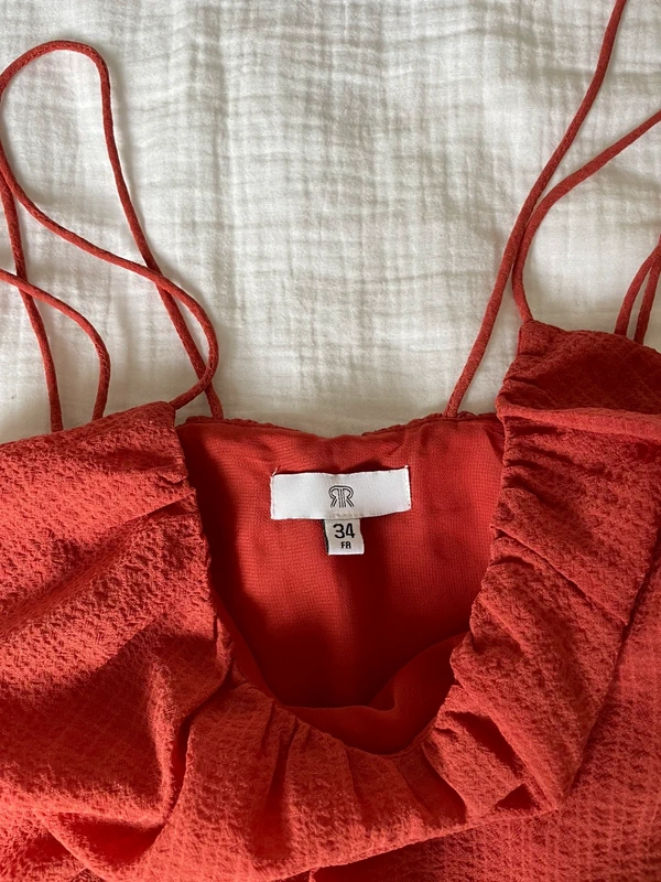 Haut corail La Redoute T34 - photo numéro 2
