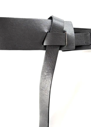 Ceinture noire réglable, condition: Good, size: Adjustable, €4.00, €4.90 includes Buyer Protection