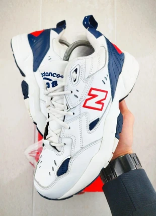 Baskets Sneackers New Balance 608 Running << White Red >> Taille 41.5, marca: New Balance, estado: Muito bom, tamanho: 41,5, €65.00, €68.95 inclui Proteção do Comprador Pro