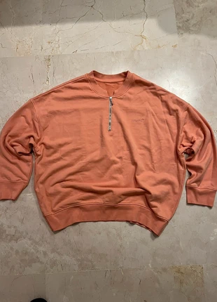 Sudadera Levi’s Vintage Half Zip Orange Premium Limited Edition Streetwear, marque: Levi's, état: Très bon état, taille: M / 38 / 10, 11,95 €, 13,25 € Protection acheteurs incluse