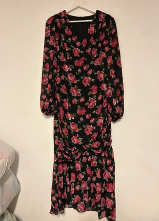 Robe longue fleurie SHEIN – taille 44, marque: Shein Curve, état: Neuf avec étiquette, taille: XXL / 44 / 16, 5,00 €, 5,95 € Protection acheteurs incluse