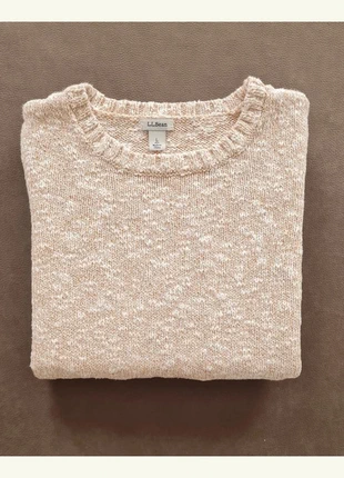 🤍 Pull femme L.L.Bean - Beige moucheté - Taille L 🤍, brand: L.L. Bean, condition: Very good, size: L / 40 / 12, €10.00, €11.20 includes Buyer Protection