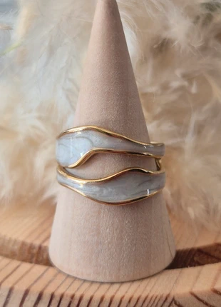 Bague acier inoxydable ajustable, marque: Boutique Bohéme, état: Très bon état, taille: Ajustable, 10,00 €, 11,20 € Protection acheteurs (Pro) incluse