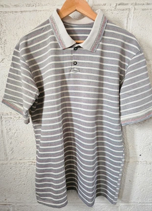 Polo rayé, merk: frag, staat: Heel goed, maat: M, € 3,50, € 4,38 inclusief Kopersbescherming
