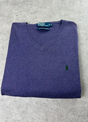 Pull col V Ralph Lauren taille M violet, marke: Ralph Lauren, zustand: Sehr gut, größe: M / 38 / 10, 39,00 €, 41,65 € inklusive Vinted-Käuferschutz