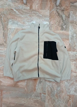 Giacca in Pile Altavia Beige/Nera XL – Streetwear Unisex | Calda & Comoda | Prezzo Trattabile, marque: Altavia, état: Très bon état, taille: XL, 17,00 €, 18,55 € Protection acheteurs incluse