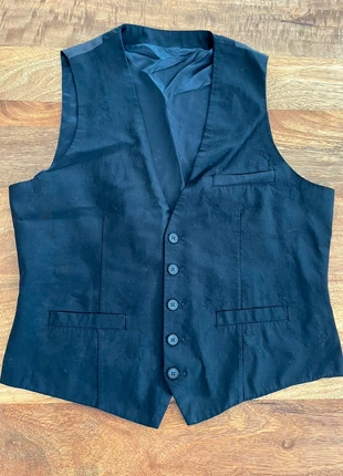 Gilet de costume Devred bleu marine taille M, brand: Devred, condition: Satisfactory, size: M, €8.00, €9.10 includes Buyer Protection