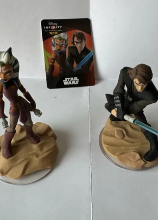 Disney Infinity 3.0 Star Wars Anakin Skywalker and Ahsoka Tano Figures Clone Wars, brand: Infinity, condition: Very good, £25.00, £26.95 includes Buyer Protection