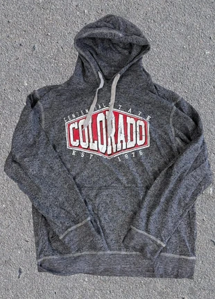Sweat universitaire Colorado gris taille S, merk: Vintage Dressing, staat: Heel goed, maat: S, € 14,90, € 16,35 inclusief Kopersbescherming Pro