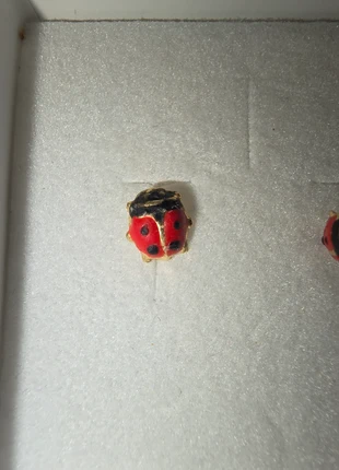 Ravissantes petites boucles d'oreilles coccinelle en or jaune 18k, brand: L’Atelier Azur, condition: New with tags, €55.00, €58.45 includes Buyer Protection