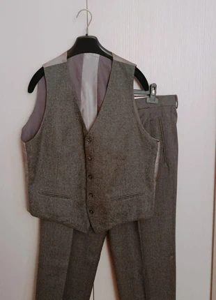 Completo gilet pantaloni grigio, marca: Lanificio angelico, estado: Bom, tamanho: 52, €15.00, €16.45 inclui Proteção do Comprador