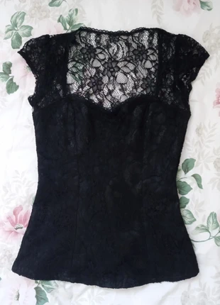 Coquette Lace Top, brand: COQUETTE, condizioni: Ottime, taglia: XS / IT 38 / EU 34, €19.00, €20.65 include la Protezione acquisti