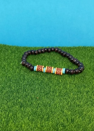 Bracelet élastique bois et turquoise F505, zustand: Neu, 1,00 €, 1,75 € beinhaltet Vinted-Käuferschutz Pro