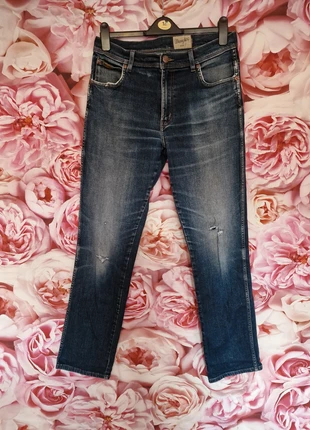 Wrangler Texas Distressed Stretch Denim Jeans W34 L34 Men's, brand: Wrangler, condition: Very good, size: W34, £15.50, £16.98 includes Buyer Protection