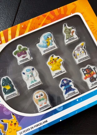 Lot 10 fèves Pokemon en porcelaine 2017, marque: Pokémon, état: Neuf avec étiquette, taille: Taille unique, 23,00 €, 24,85 € Protection acheteurs incluse
