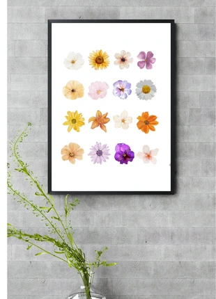 Flower power plant lover floral A4 graphic poster print wall art, brand: Canon, condition: New with tags, £4.99, £5.94 includes Buyer Protection