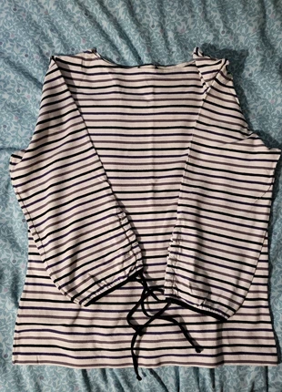 Tee shirt rayé manches 3/4, marque: Rien, état: Bon état, taille: M / 38 / 10, 3,00 €, 3,85 € Protection acheteurs incluse