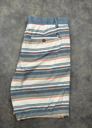 Short Tommy Hilfiger Chino | Taille L | Couleur bleu, Blanc, marque: Tommy Hilfiger, état: Très bon état, taille: L, 18,00 €, 19,60 € Protection acheteurs (Pro) incluse