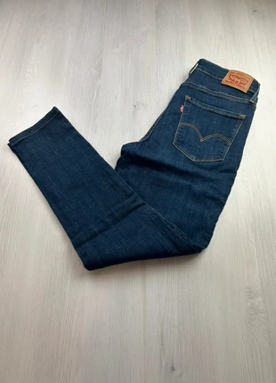 Jeans Levi's 721 Femme Coupe Skinny Taille Haute Bleu Marine Taille 36, marca: Levi's, estado: Muito bom, tamanho: S / 36 / 8, €17.00, €18.55 inclui Proteção do Comprador Pro