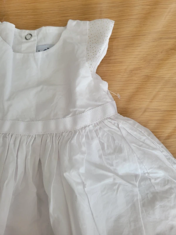 Robe 6 mois cérémonie Petit Bateau neuve - photo numéro 2