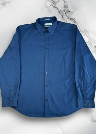 Chemise homme Calvin Klein XL coton bleu rayé – Cool Tech non repassable, marque: Calvin Klein, état: Très bon état, taille: XL, 10,90 €, 12,15 € Protection acheteurs (Pro) incluse